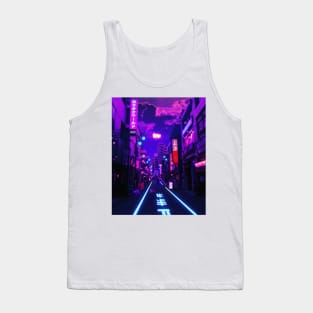 Neon planet Tank Top